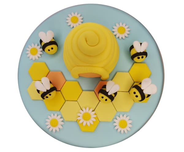 UL and Bees kakkusetti 5kpl + laatat + kukat /ULK6