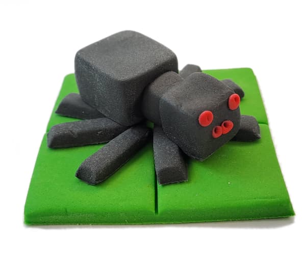 Sokerikakkuhahmo Spider kuin Minecraftista