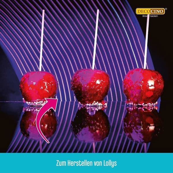 Decocino - 32680 - Båtar för Cake Pop och klubbor, Vit