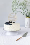 Miniatyrbild 5 av 10: Topper Topper för nattvardstårta med STORT NAMN Första nattvardsnamnet