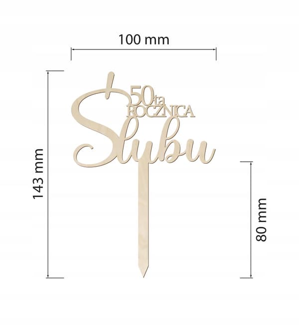 HENKILÖKOHTAINEN Cake Topper 30. 40. 45. 50. hääpäivä NUMERO VALITSESTA