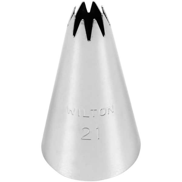 Wilton Decorating Tip #021 Open Star Carded