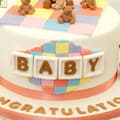 Miniatyrbild 4 av 4: BABY Silikonform för Tårtdekorationer – Perfekt för Baby Shower