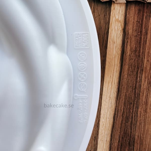 Ros Silikonform för Tårta – 17.9 cm