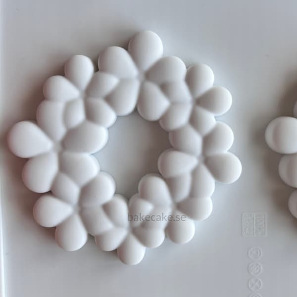 Blomsterkrans Silikonform 6st | Floral Wreath Silikonform