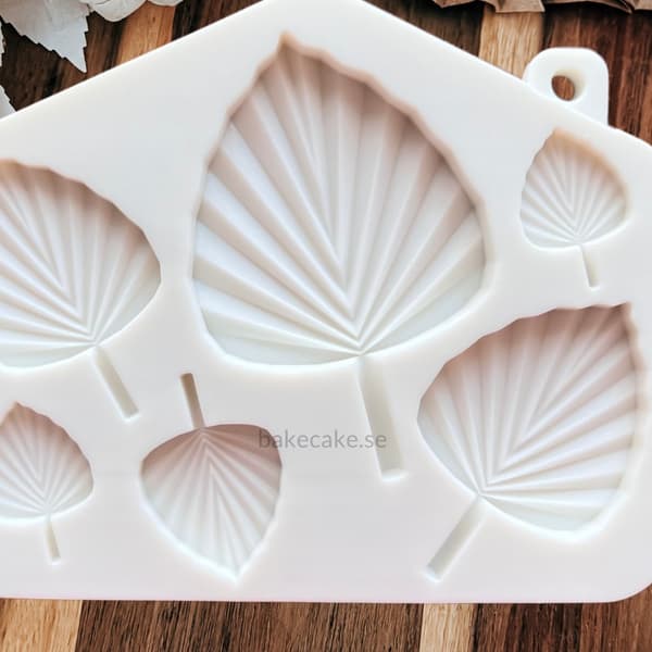 Palmblad Silikonform – 6 Storlekar av palmblad