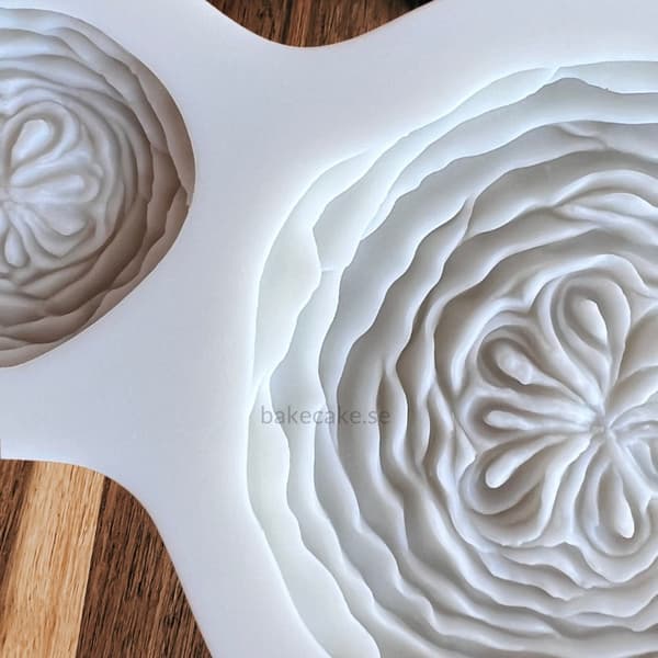 Rose Floral Silikonform – ros silikonform | rosa blommig