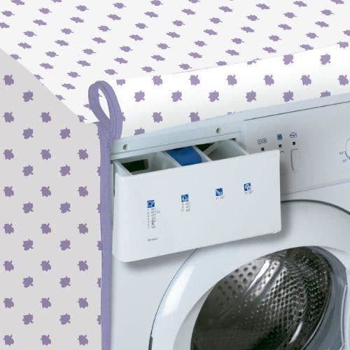 Tvättmaskinsöverdrag - Rayen - 2368,60 - Vit - 84 x 60 x 60cm - Frontöppning