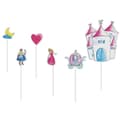 Miniatyrbild 1 av 2: P'TIT Clown re22521 - Set med 6 tårtpinnar Princessor