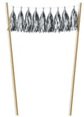 Miniatyrbild 1 av 2: P'TIT Clown re22586 - Tårtdekoration pom poms Silver
