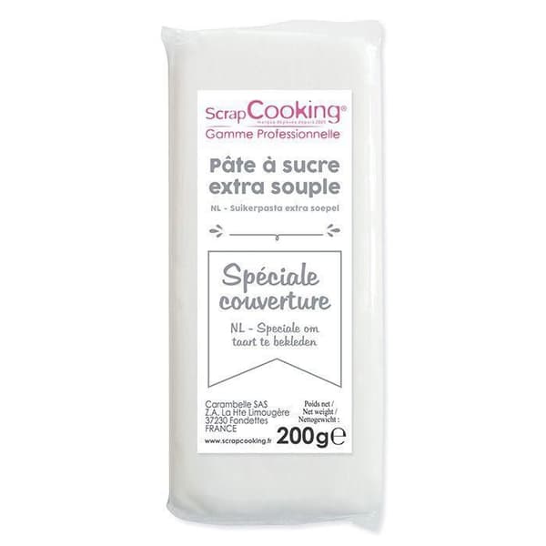 Vit vit sockerpasta 200 g