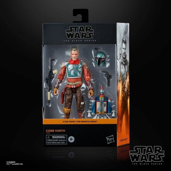 Figur - Star Wars - Mandalorianen - Cobb Vanth - 15 cm - Blanding - Barn