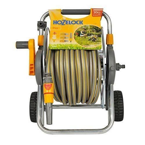 Hozelock 2436P0000 - INREDNINGSREDSKAP - 2436 0000 Metallvagnsdispenser för 60 m slang