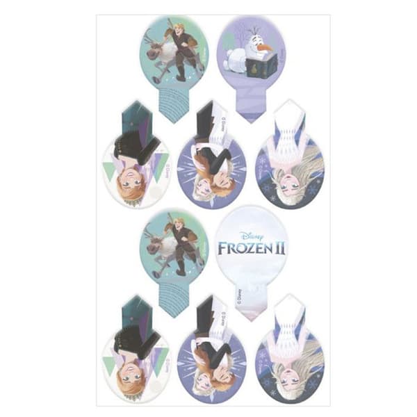 Cupcake Picks - FRYST - Set med 20 - Ätbara - Flerfärgad - Födelsedagsdekoration