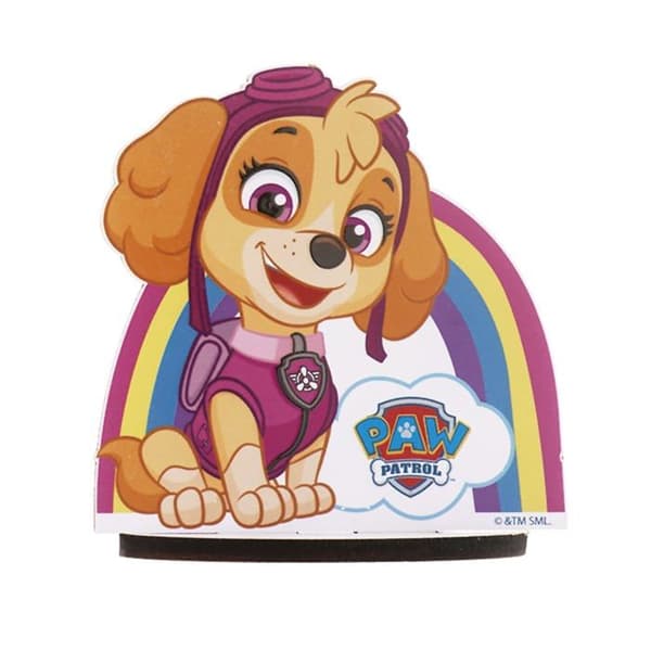 Dekora - 354130 - Cake Topper för konditorivaror | Cake Topper of Skye från Paw Patrol - Storlek: 12x12,5 cm
