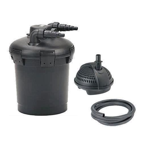 Tryckfiltreringssystem - PONTEC - PondoPress 15000 - UV Clarifier - Svart - 57147