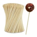 Miniatyrbild 1 av 4: Relaxdays - 10045763 - Cake pops-pinnar, 250 stycken, 15 cm långa, bambustänger, pinnar, kakor, Natur