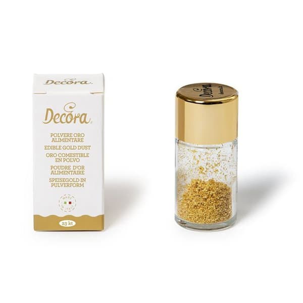 Dekorationsverktyg Decora - 9570101 - Matguldsdamm 0,125 g