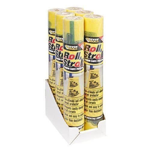 Tapis - Everbuild - ROLL75 - 600mm x 75m - Gul - Verktyg och tillbehör