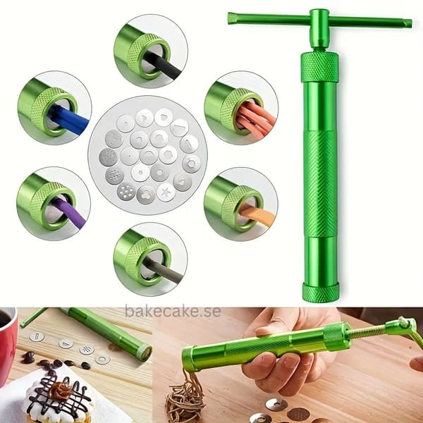 Extruder för fondant av sockerpasta