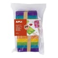 Miniatyrbild 1 av 2: APLI Kids - Påse med 500 pinnar i olika färger 115x10 mm - 17453