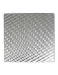 SQUARE CAKE BOARD &amp; BOX (305MM / 12")- Tårtkartong med bricka