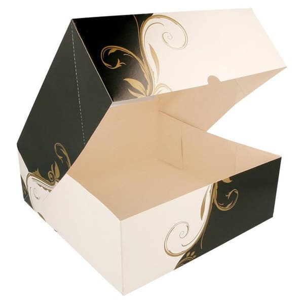 García de pou - Garcia de Pou204.72 - 50 st - Konditorivaror med fönster 300 G/M2 28X28X10 Cm Vit kartong