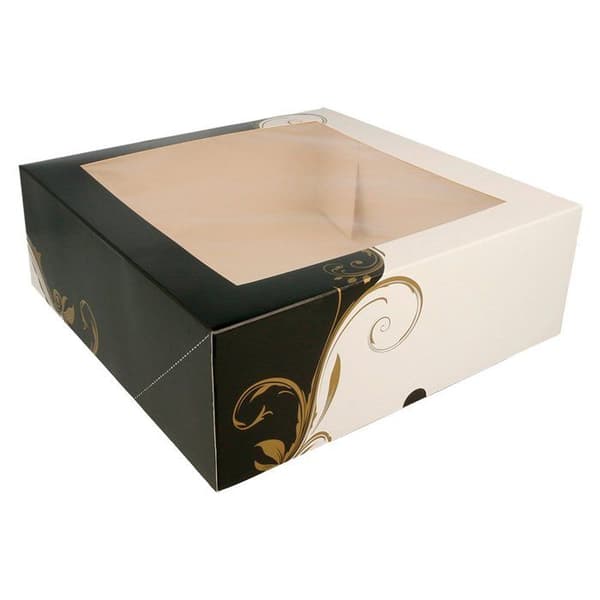 García de pou - Garcia de Pou204.72 - 50 st - Konditorivaror med fönster 300 G/M2 28X28X10 Cm Vit kartong