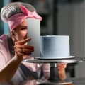 Miniatyrbild 6 av 7: Spatel i Rostfritt stål Bakverktyg Köksdekoration Födelsedagstårta Glasyr Tårtspatel degskrapa