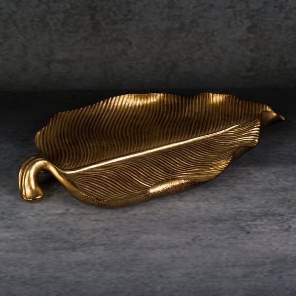 Dekorativ plade AMARI 31x19 Eurofirany guld