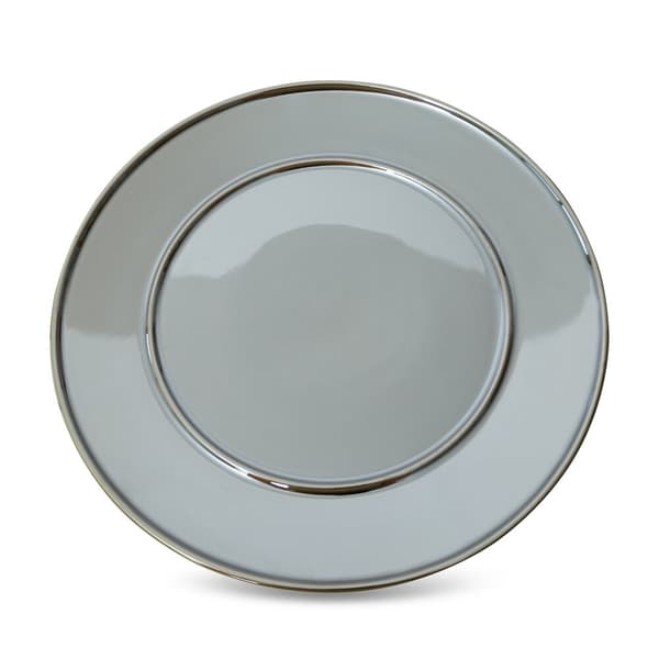 Dekorativ tallerken SIMONA4 30x30 Eurofirany oliven