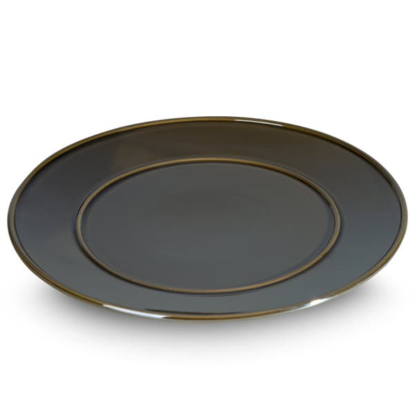 Dekorativ tallerken SIMONA4 30x30 Eurofirany oliven