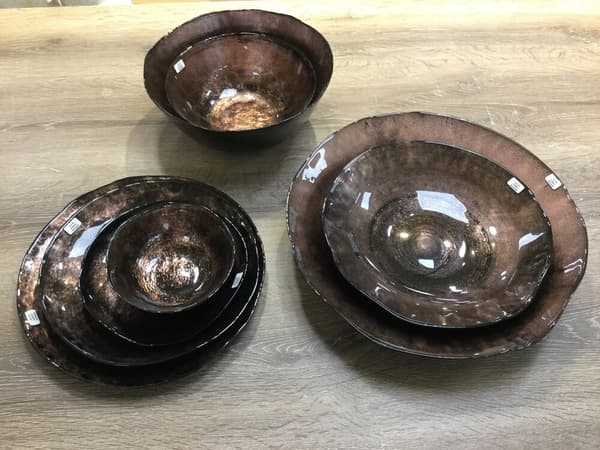 Koristekulho PATI 22x22x8 Eurofirany ruskea