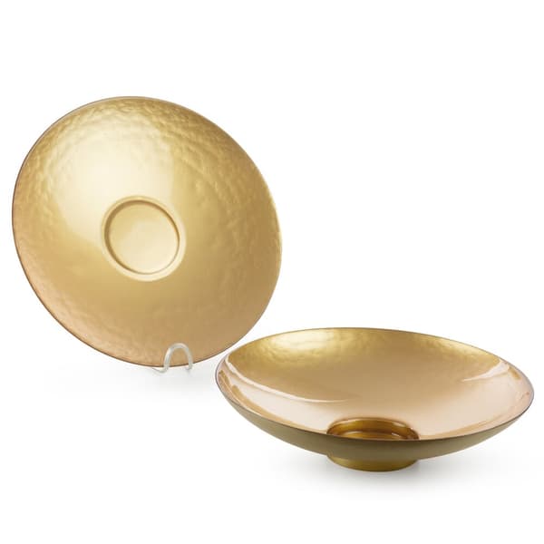 Dekorativ plade KALA 37x37 Eurofirany guld