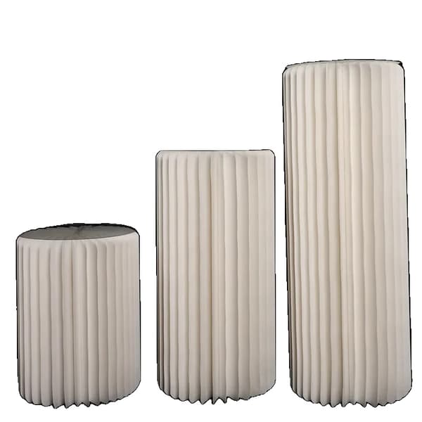 Kakställ, Hopfällbar Design, Bröllopsdekoration,H40 60 80 vit