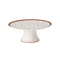 Miniatyrbild 1 av 3: Tårtfat - Villeroy &amp; Boch - Toy's Delight - 28 cm - Kvalitetsporcelain - Vit-Röd
