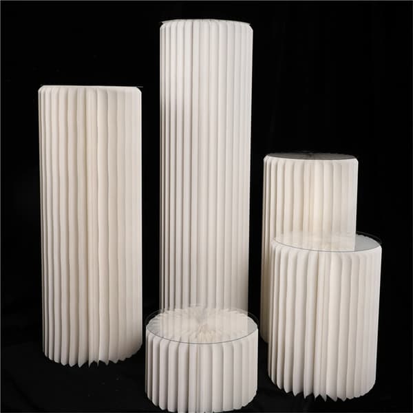 Papir Display Stand, Foldedesign, Kreativ DIY Mulighed, H20 40 60 80 100