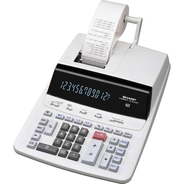 Sharp CS-2635 RHGY Skrivande bordsdator Grå Display (ställen): 12 230 V (B x H x D) 250 x 87 x 345 mm Svart, Silver