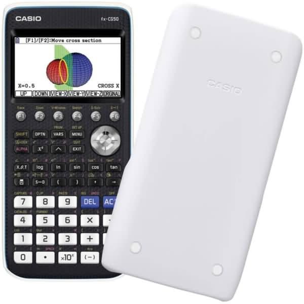 Casio fx-CG50 Grafräknare Svart Display (ställen): 21 batteri (B x H x D) 89 x 18.6 x 188.5 mm