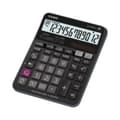 Miniatyrbild 2 av 2: Casio DJ-120DPLUS Bordsräknare Svart Display (ställen): 12 solcell, batteri (B x H x D) 144 x 34.6 x 192 mm