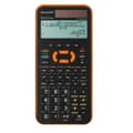 Miniatyrbild 3 av 3: Sharp EL-W531 XG Skolräknare Orange Display (ställen): 12 solcell, batteri (B x H x D) 79.6 x 15.5 x 161.5 mm