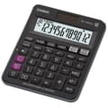 Miniatyrbild 3 av 3: Casio MJ-120DPLUS Bordsräknare Svart Display (ställen): 12 solcell, batteri (B x H x D) 126.5 x 28.6 x 148 mm