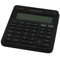 Miniatyrbild 2 av 3: Casio MJ-120DPLUS Bordsräknare Svart Display (ställen): 12 solcell, batteri (B x H x D) 126.5 x 28.6 x 148 mm