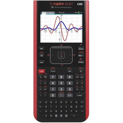 TI-NSPIRE CX II-T CAS - Musta