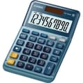 Miniatyrbild 1 av 4: Casio MS-100EM Bordsräknare Blå Display (ställen): 10 solcell (L x B) 101 mm x 149 mm