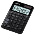 Miniatyrbild 2 av 3: Casio MS-20UC-BK Bordsräknare Svart Display (ställen): 12 solcell, batteri (B x H x D) 105 x 23 x 149.5 mm