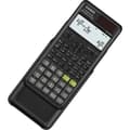 Miniatyrbild 2 av 2: Casio FX-87DEPLUS-2 Tekniskt vetenskapsdator Svart Display (ställen): 12 solcell, batteri (B x H x D) 77 x 11 x 162 mm