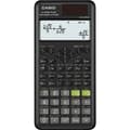 Miniatyrbild 1 av 2: Casio FX-87DEPLUS-2 Tekniskt vetenskapsdator Svart Display (ställen): 12 solcell, batteri (B x H x D) 77 x 11 x 162 mm