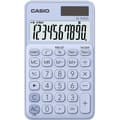 Miniatyrbild 1 av 2: Casio SL-310UC-LB Miniräknare Ljusblå Display (ställen): 10 solcell, batteri (B x H x D) 70 x 8 x 118 mm