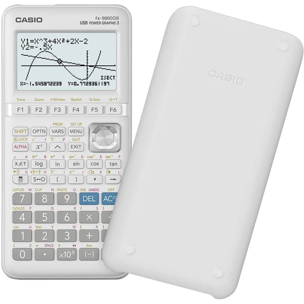 Casio FX-9860GIII Grafräknare Svart, Silver Display (ställen): 21 batteri (B x H x D) 91.5 x 21.2 x 184 mm